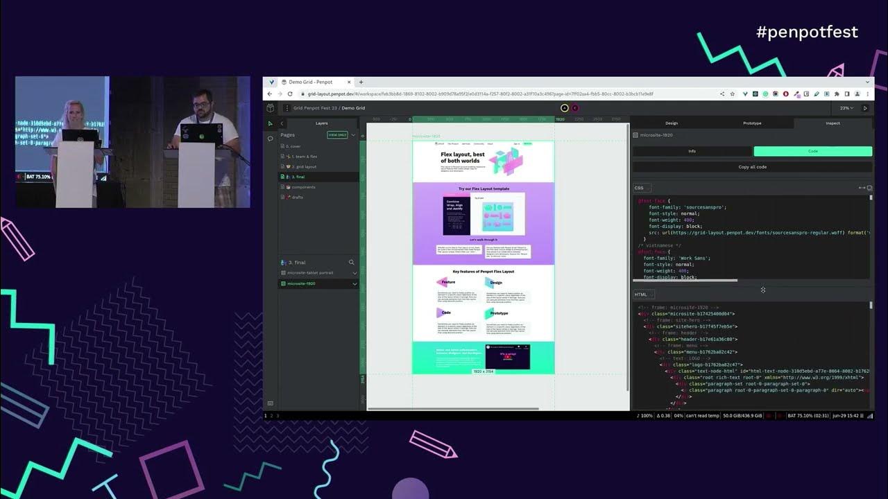 Grid CSS Layout & HTML Code - YouTube