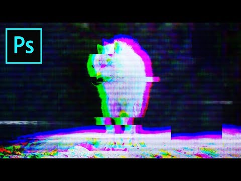 Photoshop RGB Split & Glitch Effect Tutorial