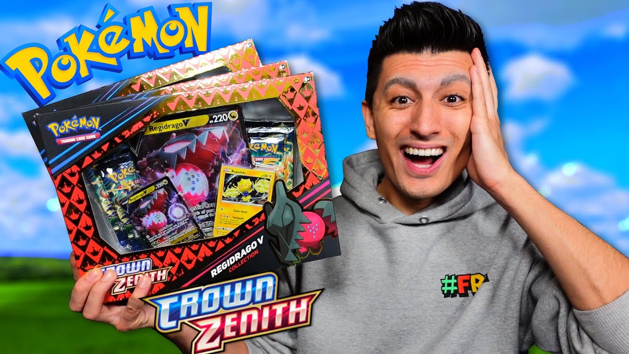Имеют ли коробки Pokemon Crown Zenith Regidrago ЛУЧШИЕ СКОРОСТИ ВЫТЯЖКИ!?