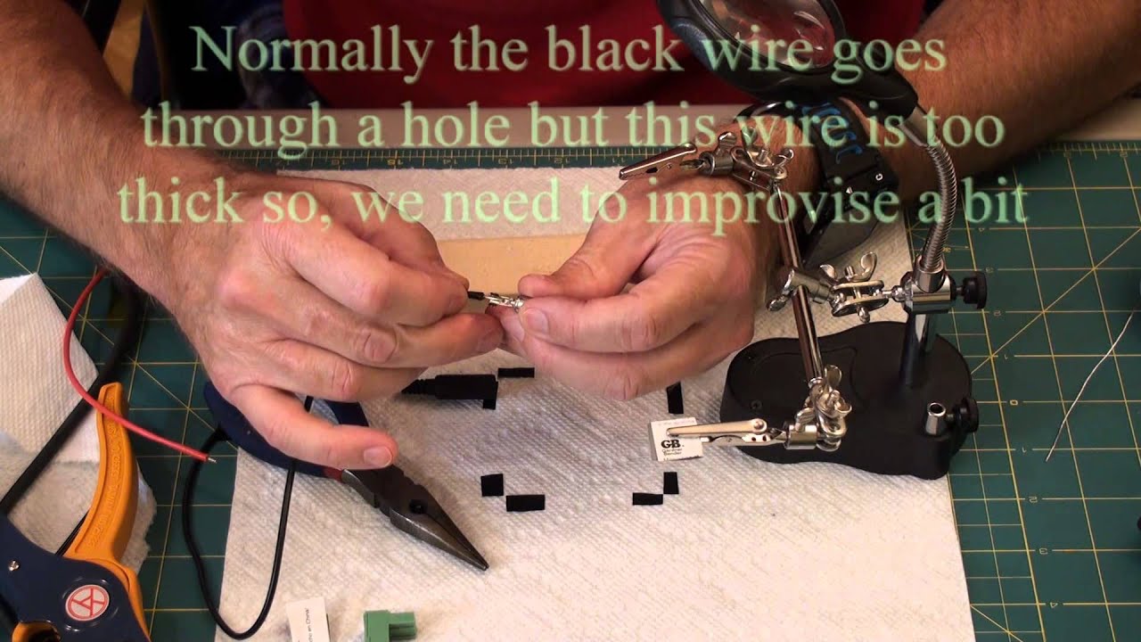 portable power for an n scale layout and soldering movie