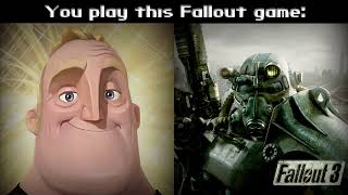 Mr Incredible Becoming Canny - You Play this Fallout Game
