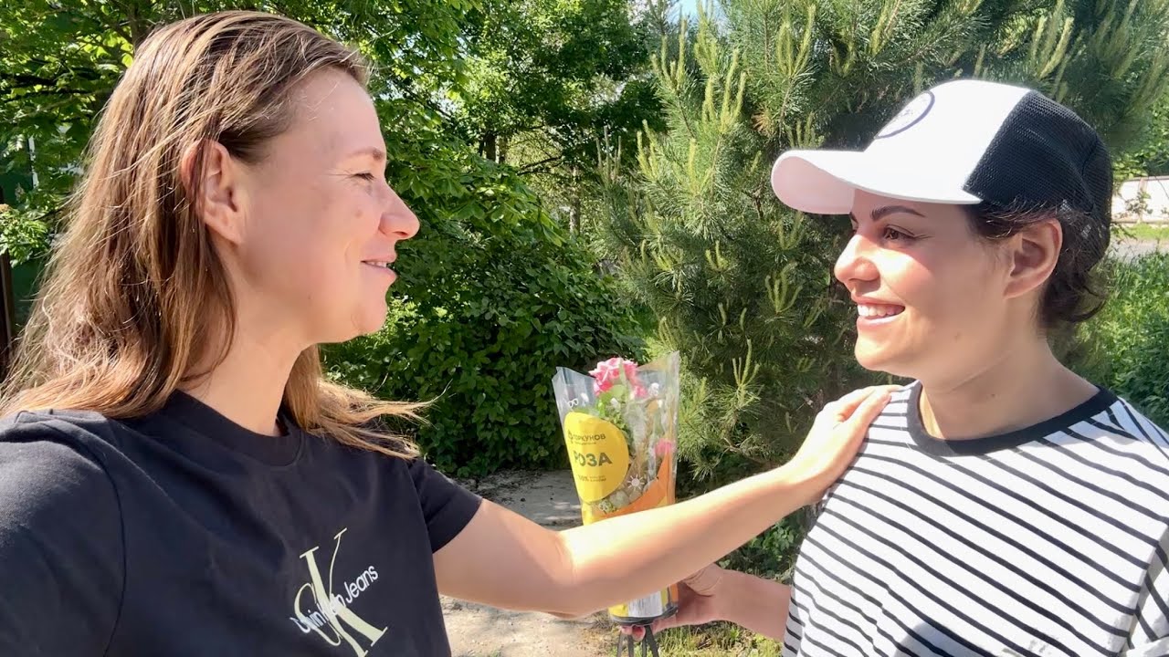 After returning from the Philippines, I met my cousin Olya in Russia for the first time.