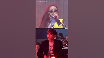 BTS JungKook Reaction To performance of MAMAMOO Egotistic #mamamoo #bts