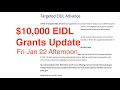 $10,0000 EIDL Grant Updates and PPP Loan Updates | Weekly Stimulus Round Up