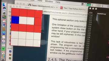 Maze Search Simulation