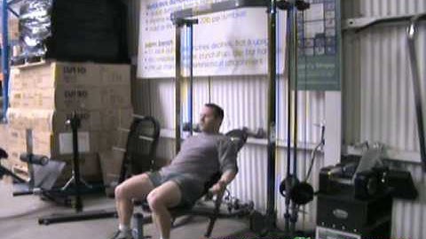 Pressing and Curls on Powertec Shape System @ www.samsfitness.com.au