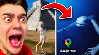 Я Нашёл Этих ПАРАЗИТОВ На Гугл Картах 👹🔍 Google Maps *Реакция* 👹 Страшилки | Рома Субботин