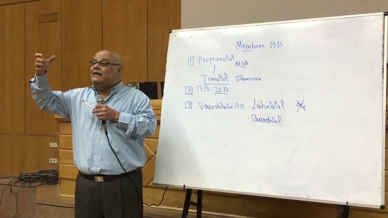 Adrenergic pharmacology 2019: 9- Beta blockers 3: Members