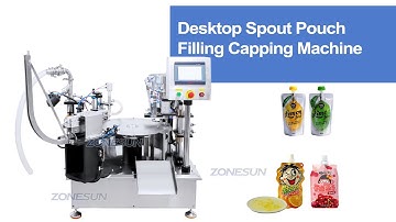 How To Install ZS-AFC12D Desktop Automatic Spout Pouch Filling Capping Machine