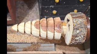 Woodturning 15 - Cedar Christmas Tree