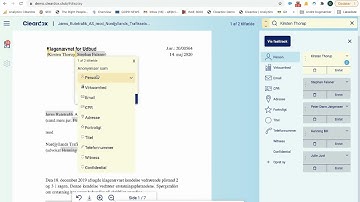 Create your own categories with Cleardox´ redaction tool
