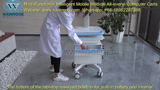 Medical Intelligent Mobile All-in-one Computer Medication Cart