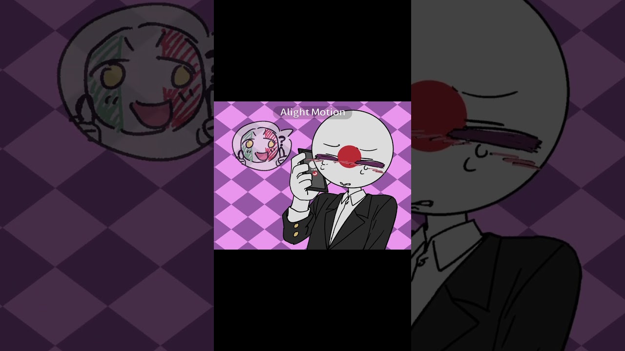 mosi mosi?#カントリーヒューマンズ #countryhumans #viral #art #animationmeme #shorts