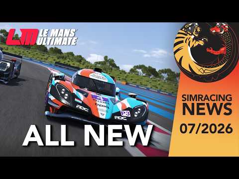 Sim Racing News 07/2026: Le Mans Ultimate Hypercar Overhaul