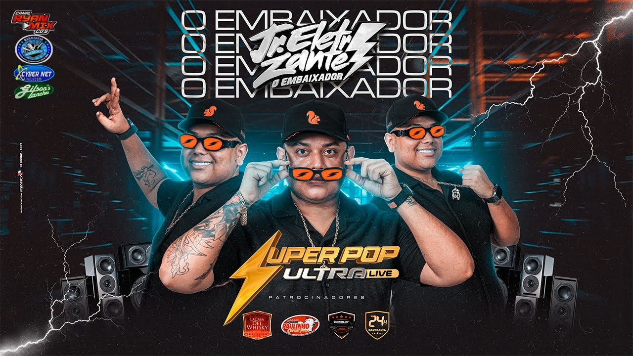 CD AO VIVO DJ JR ELETRIZANTE EM CASTANHAL ( SUPER POP ULTRA LIVE