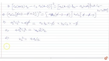 If  `a_1/a_2, b_1/b_2,c_1/c_2`  are in AP and the equations `a_1x^2 +2b_1x+c_1=0` and `a_2x^2 +...