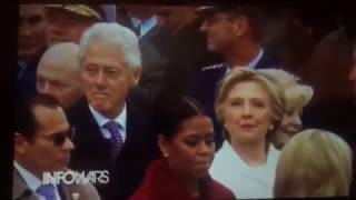 Hillary Catches Bill Looking At Ivanka Inauguration