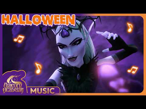 🎃 Lights Out by Ravenzella! (Hip Hop Version!) 🎃 | Unicorn Academy | Magical Halloween Kids Songs