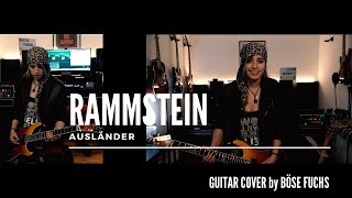 Rammstein - Ausländer Live Guitar Cover [4K / MULTICAMERA]