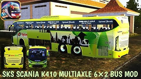 🔴 SKS SCANIA 6×2 MULTIAXLE  K410 | #BUSSID #SKSSCANIA #FRGAMINGBD