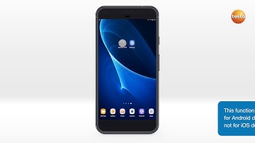 Data logger testo 160: Configuration with the testo Saveris 2 App