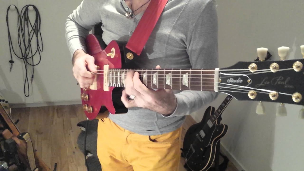 Les Paul Studio p90 sound - YouTube