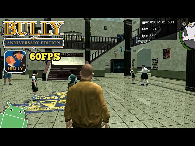 Bully Anniversary Edition Mobile - Testando o Apk Mod 60FPS