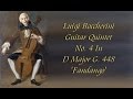 Boccherini  guitar quintet no 4 in d major g  448 fandango