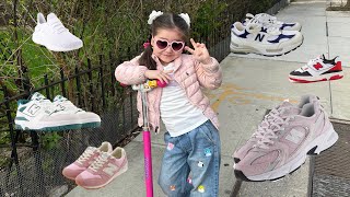 #newbalance KROSSOVKA QIDIRIB, QIZIM BILAN SHOPING QILAMIZ 👟🛍️ #Aisha #vlogs #newyork #snickers