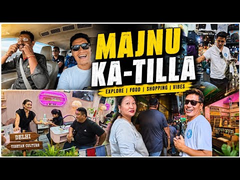 Delhi Majnu-ka-tilla || Tenzma Salon Delhi || Dawa Lhamo || Tibetan YouTuber || Tibetan Vlogger 