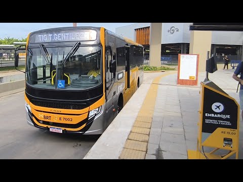NOVO SERVIÇO do BRT Executivo do Galeão | Terminal Gentileza X Aeroporto do Galeão | VALOR R$ 15,00