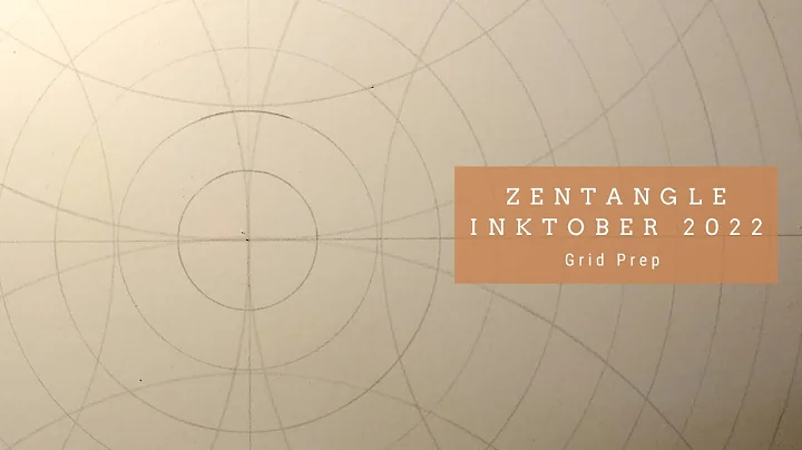 Zentangle Inktober: Grid Prep