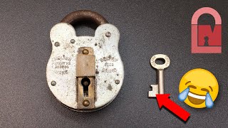 Belfry Old English Lever Padlock Picked Plus Mystery Bonus Lock!