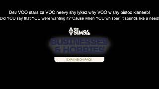 Do It Do It by Amyl and The Sniffers Simlish Lyrics & English Lyrics Video