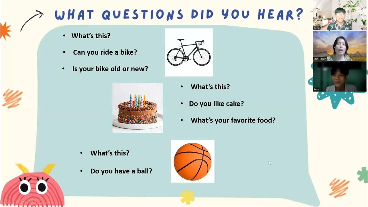 Pre A1 Starters, Speaking Part (3) YouTube