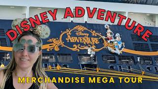 Disney Adventure Merchandise MEGA Tour | Every Shop Onboard (90 Minutes) screenshot 1