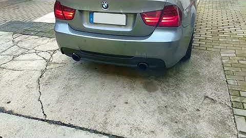 E90 330d 3" Exhaust from Turbo - Start and Revs