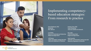 Implementing competency-based education strategies: From research to practice (REL Midwest)