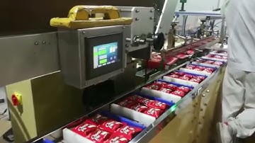 High Speed Parallel Robotic Pouches Picking, Placing Full Automatic Packaging Line