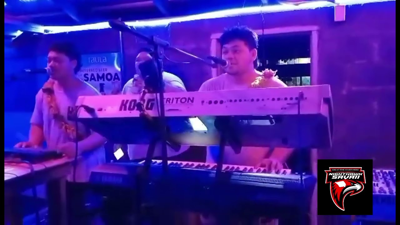 MELISA BAND LIVE NIGHT HAWK Savaii.Don't let go.