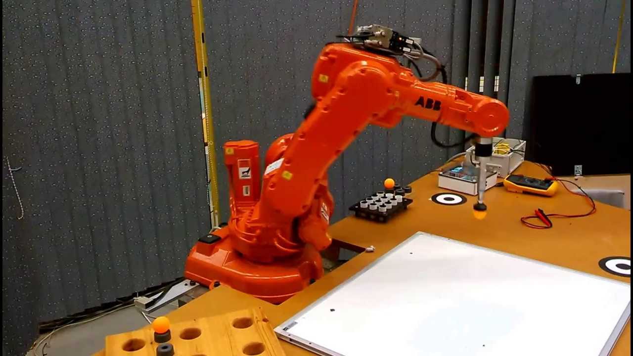 ABB IRB 140 Pick-And-Place Program v2 - YouTube