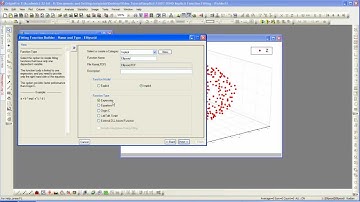 Curve Fitting: Origin 9: Implicit Function Fitting