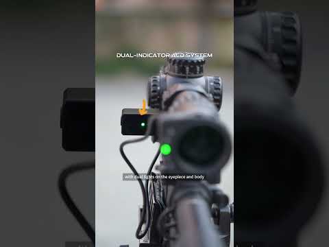 Электронный уровень для оптических прицелов Vector Optics SCACD-28 с системой двойных индикаторов ACD, видео 2