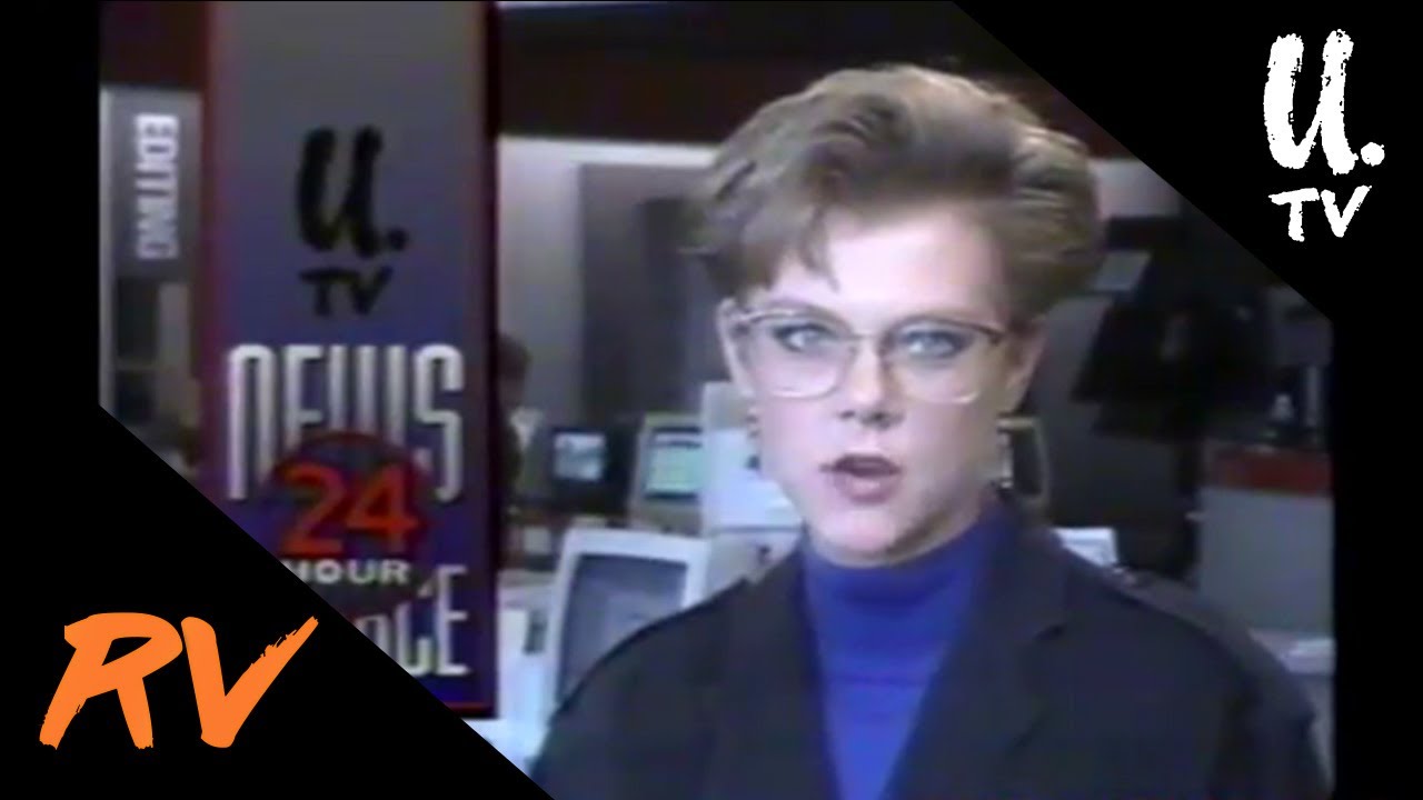 CKVU 1992 - Parker Lewis Can't Lose credits and UTV News Break clip