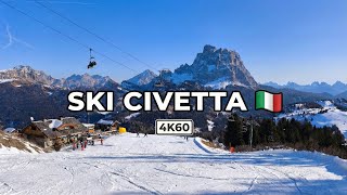 CIVETTA SKI 2026 ⛷️ | Beautiful Slopes & Road Trip to the Italian Alps 🇮🇹