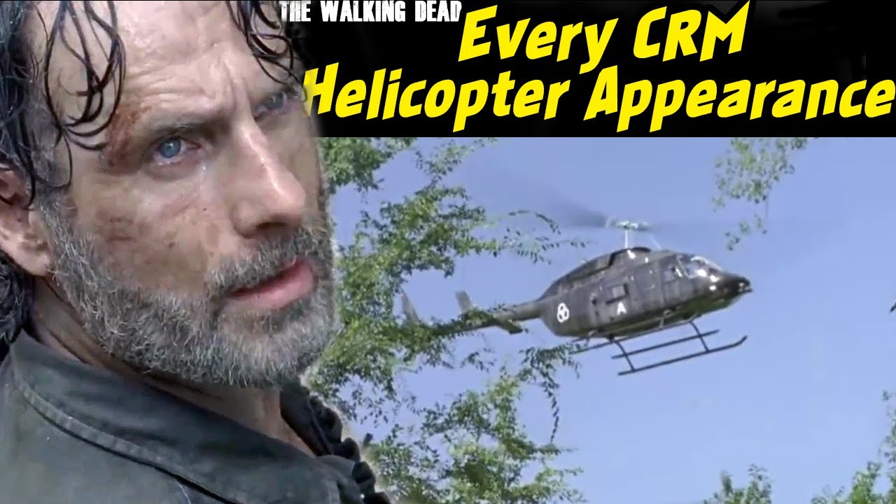 The Walking Dead Universe Every CRM Helicopter Appearance YouTube