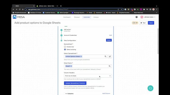 Streamline Order Data Collection with Google Sheets