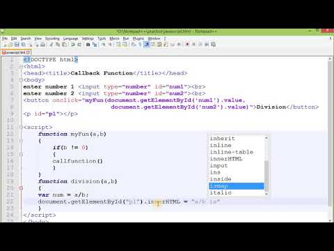 15. How to create Custom Callback in JavaScript - YouTube