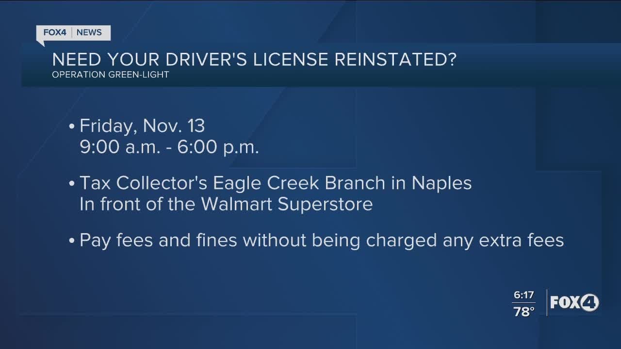 Operation Green Light reinstate your license - YouTube