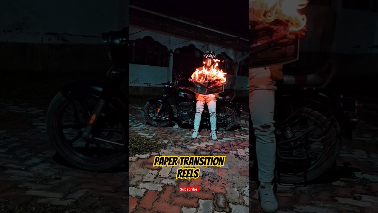 trending burning paper reels | #editing #transition #ytshorts